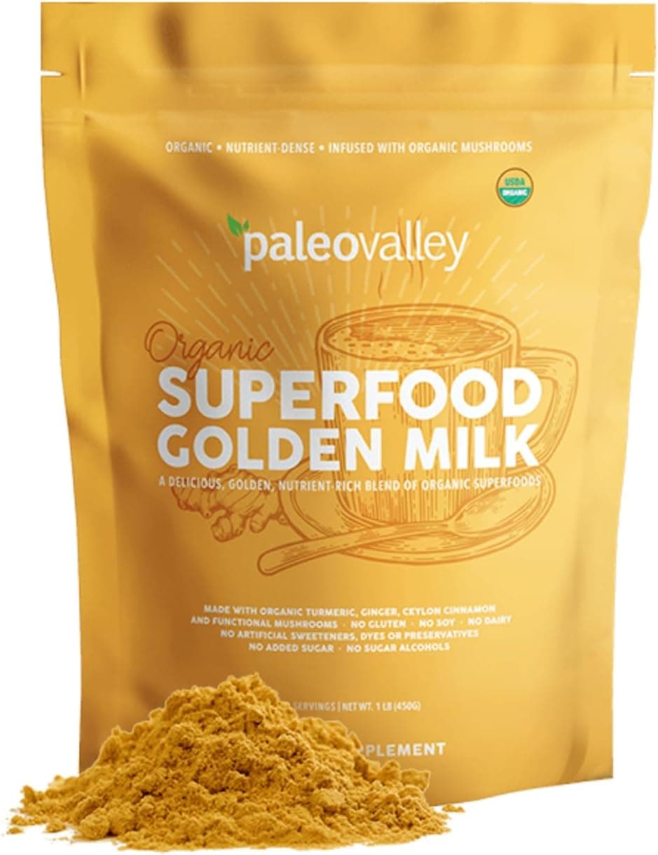Paleovalley Organic Superfood Golden Milk Powder