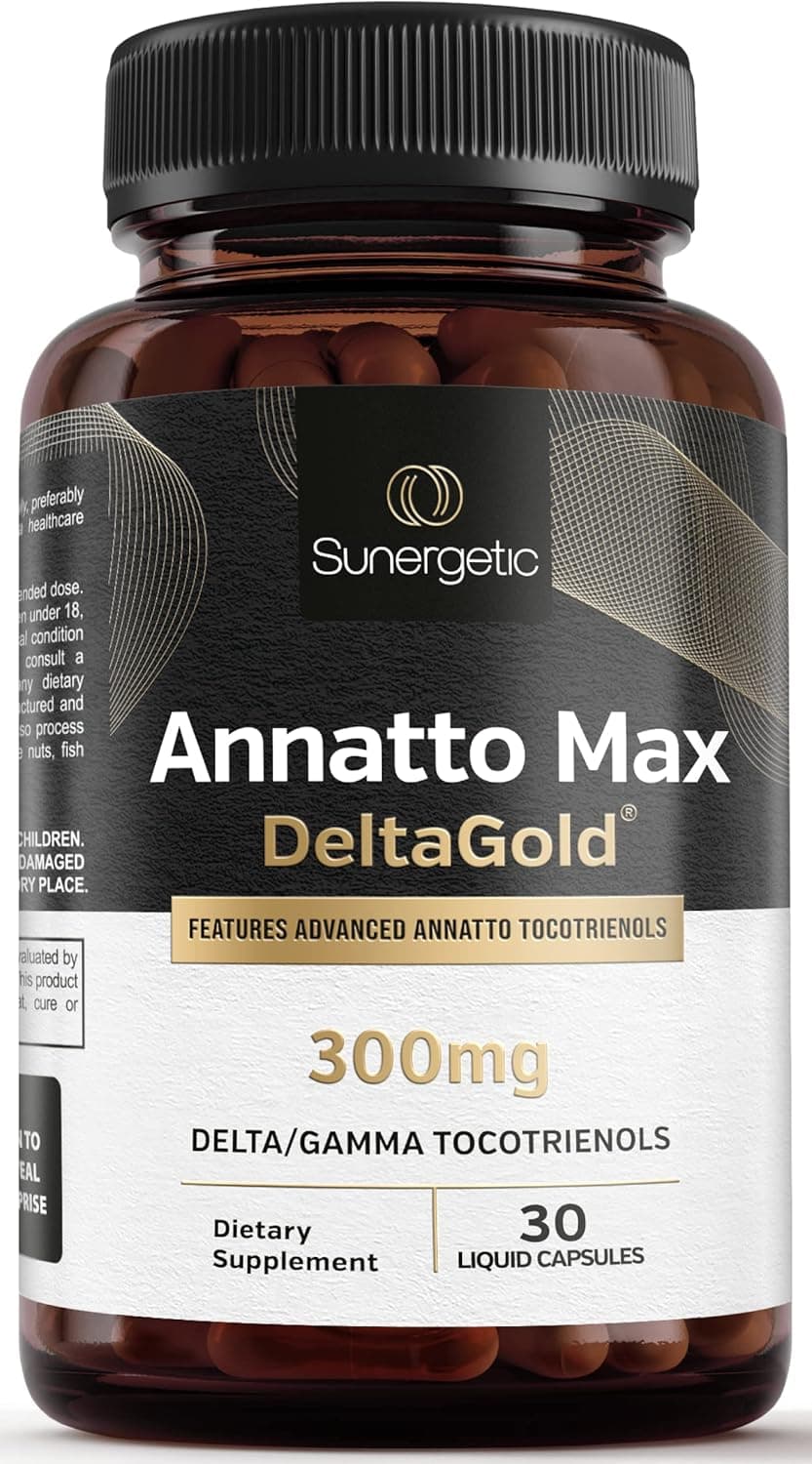 Sunergetic Annatto Tocotrienols 300mg Liquid Capsule (Softgel)