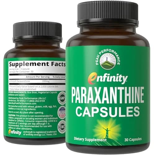 Peak Performance Paraxanthine Capsules Capsule