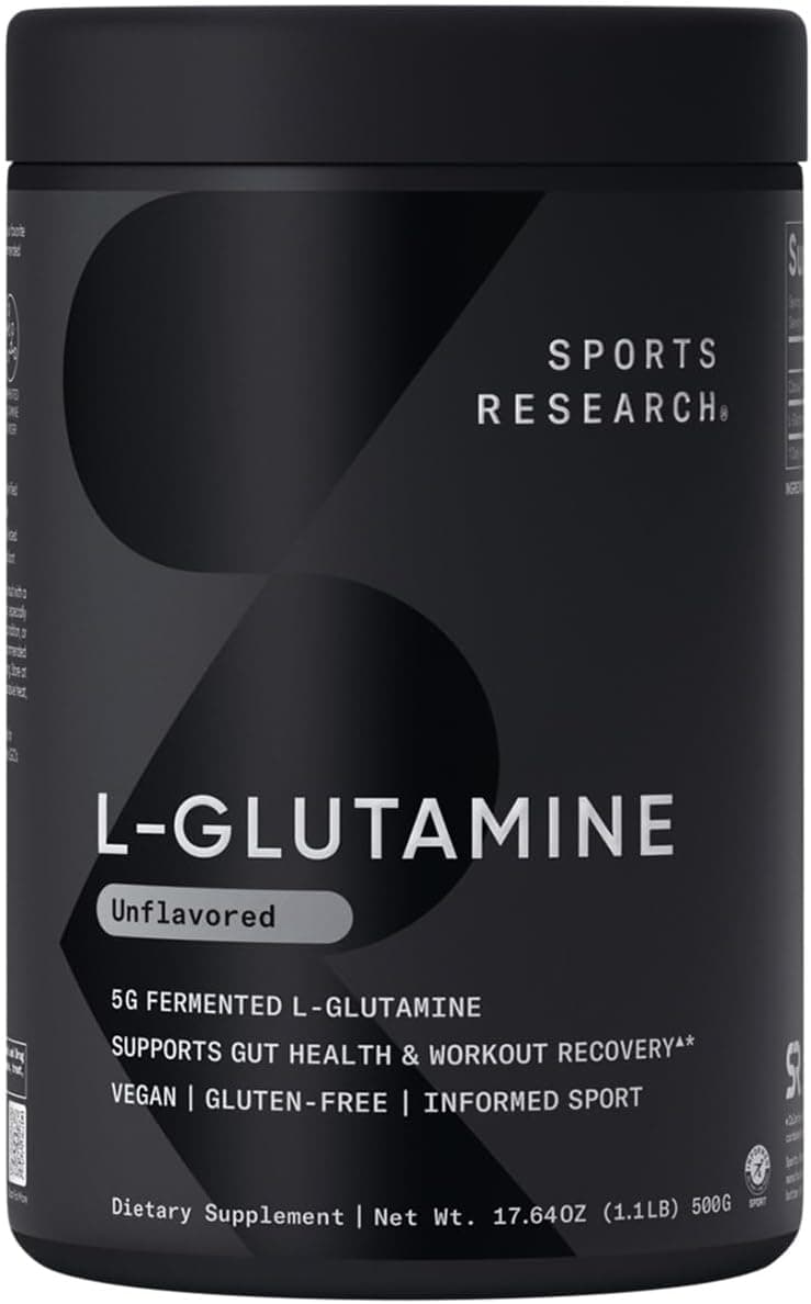 Sports Research L-Glutamine Powder Powder