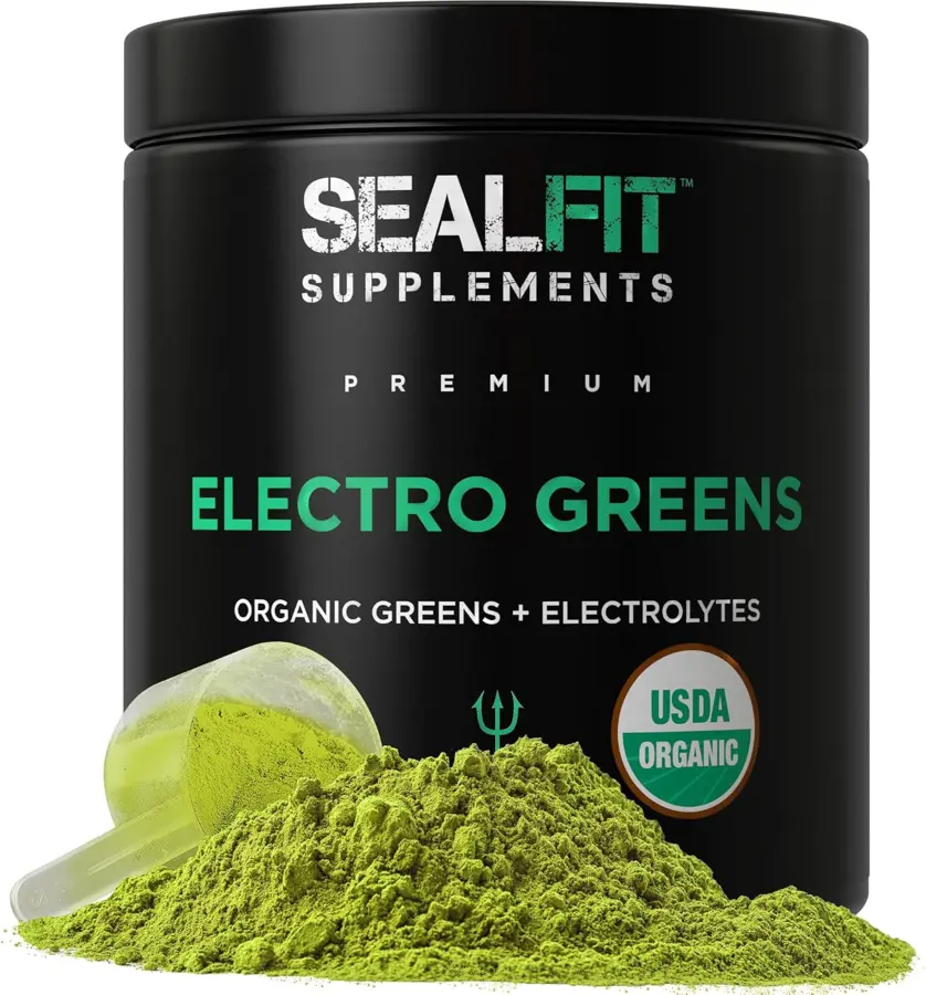 SEALFIT ElectroGreens Organic Greens + Electrolytes supplement product image 1 of 5