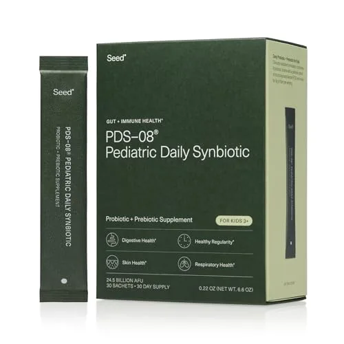 Seed PDS-08 Pediatric Daily Synbiotic Powder Sachets