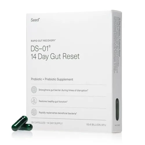 Seed 14 Day Gut Reset Capsules (ViaCap nested technology)