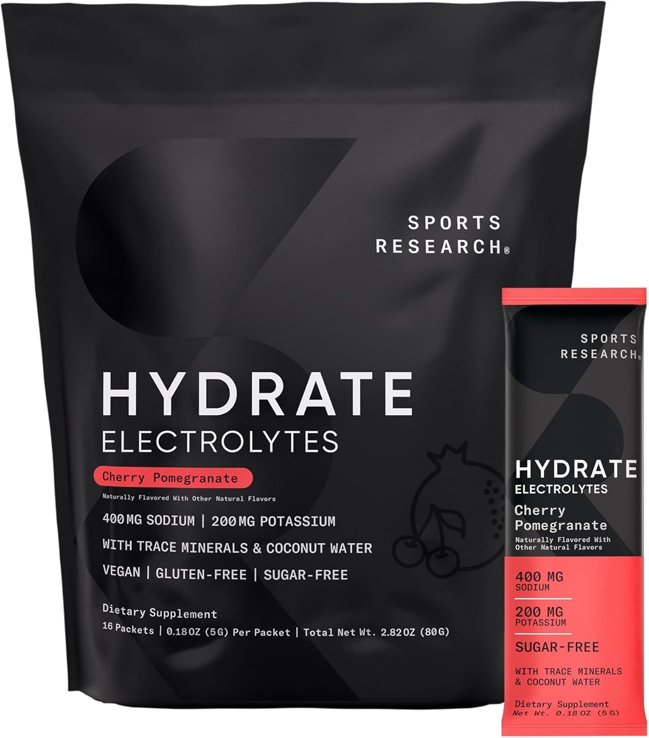 Sports Research Hydrate Electrolyte Powder
