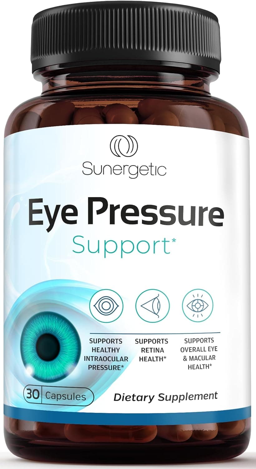 Sunergetic Eye Pressure Support Saffron Lutein Capsule
