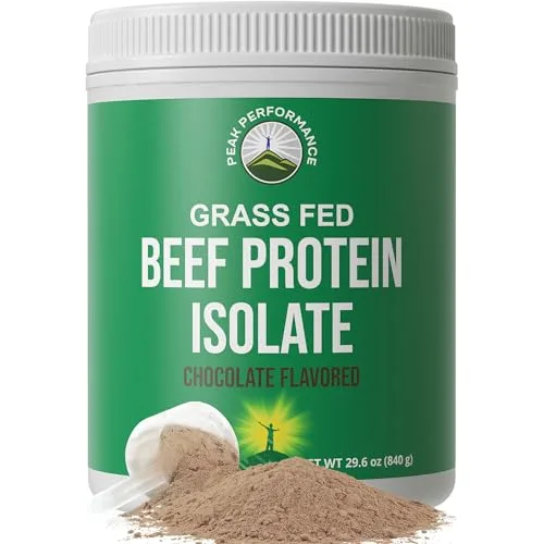 Peak Performance Chocolate Beef Protein Isolate Powder
