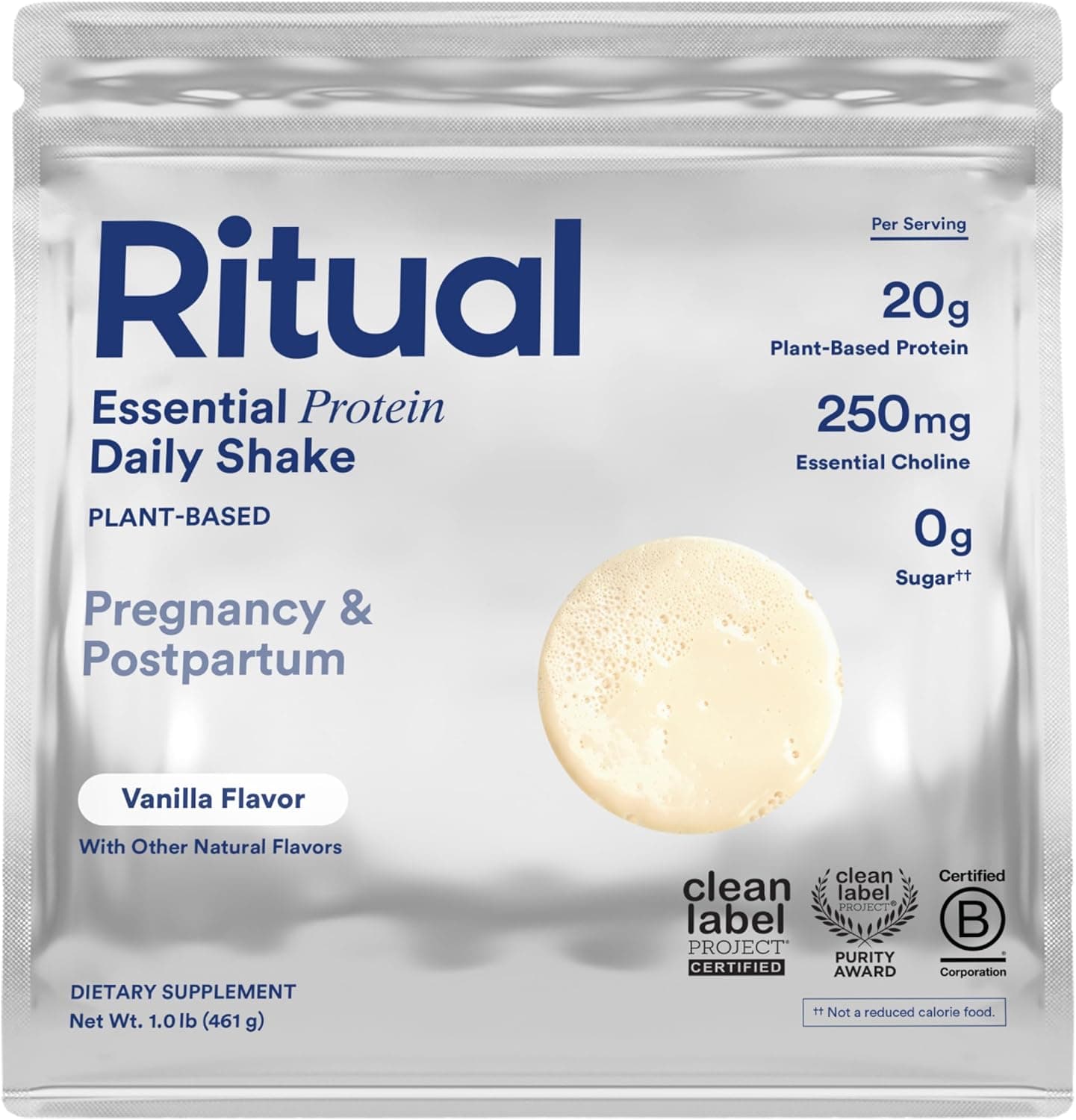 Ritual Prenatal Vegan Protein Powder Powder