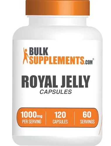 BulkSupplements Royal Jelly Capsules 500mg Capsule