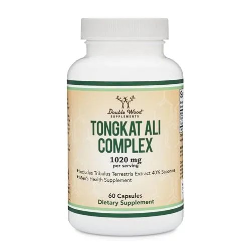Double Wood Tongkat Ali Extract 200:1 Capsules