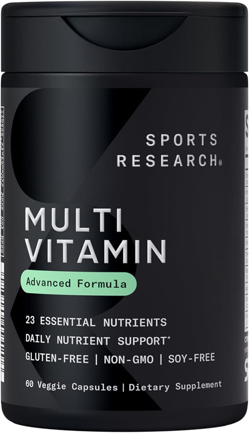 Sports Research Advanced Multivitamin with 23 Essential Vitamins & Minerals Capsule