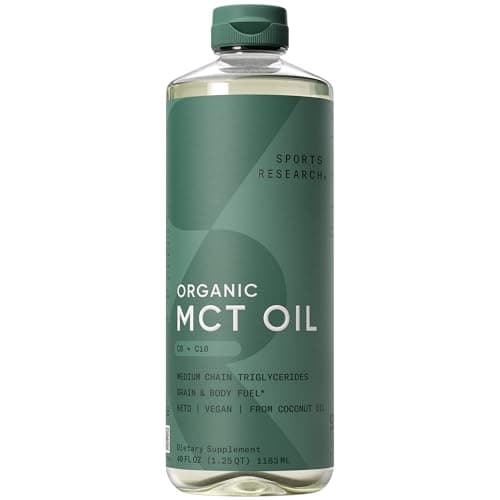 Sports Research Organic MCT Oil Powder (C8+C10) supplement product image 1 of 5