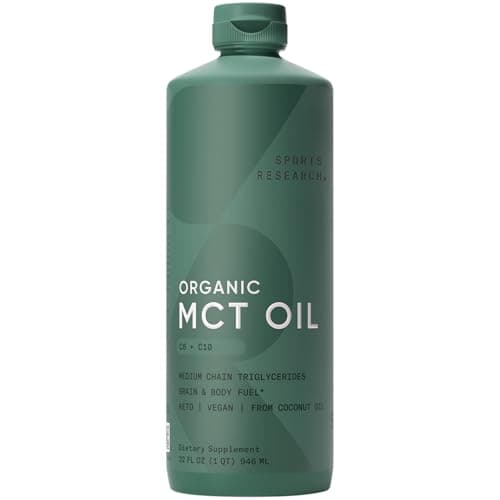 Sports Research Organic MCT Oil supplement product image 1 of 5