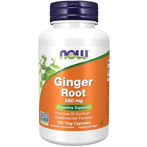 NOW Foods Ginger Root 550mg Capsule