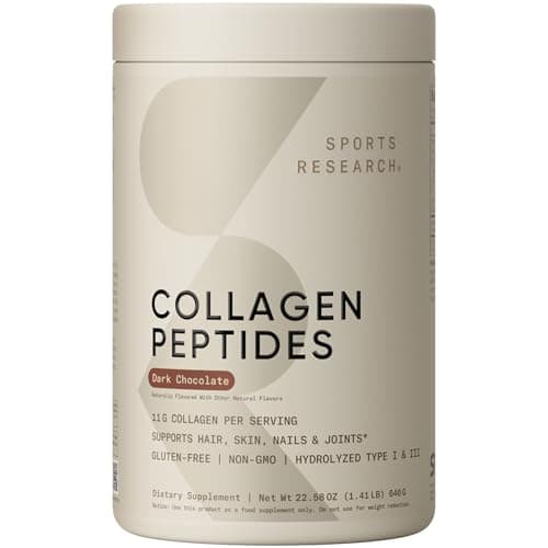 Sports Research Collagen Peptides with Matcha — view 1 of 5