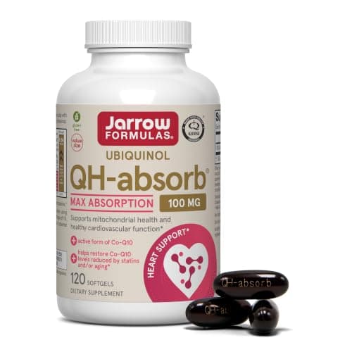 Jarrow Formulas QH-Absorb Ubiquinol 100mg supplement product image 1 of 5