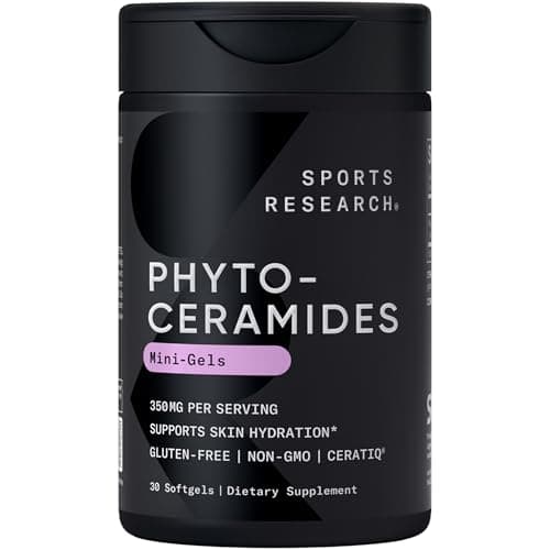 Sports Research Phytoceramides 350mg Skin Softgels supplement product image 1 of 5