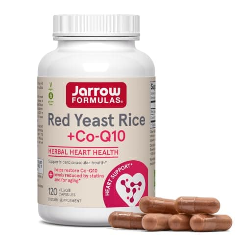 Jarrow Formulas Red Yeast Rice + CoQ10 supplement product image 1 of 5