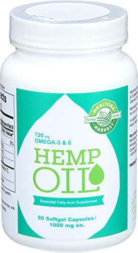 Manitoba Harvest Hemp Seed Oil Capsules 1000mg — view 1 of 5