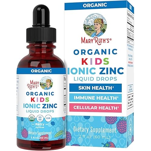 Mary Ruth's MaryRuth Organics Zinc Supplement for Immune Support, Immune Support Supplement for Kids