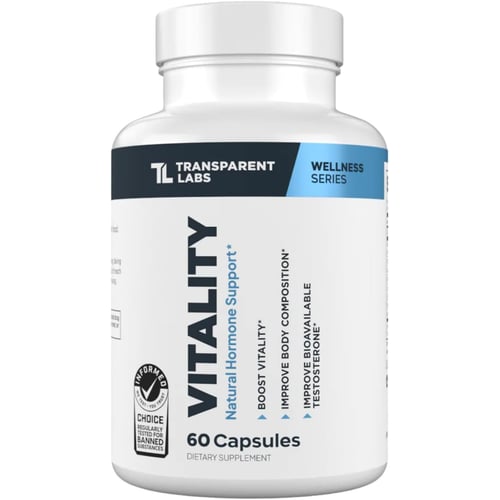 Transparent Labs Vitality Testosterone Booster