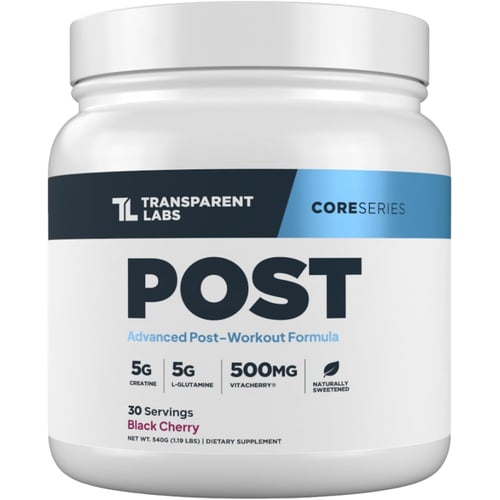 Transparent Labs Post-Workout Recovery
